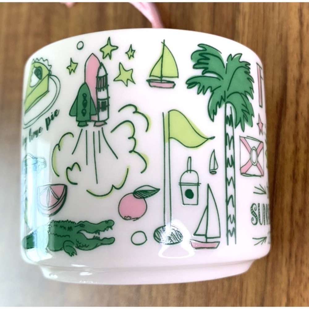 Starbucks Been There Series Across The Globe 2023 Florida Coffee Mug Ornament - Picture 6 of 10
